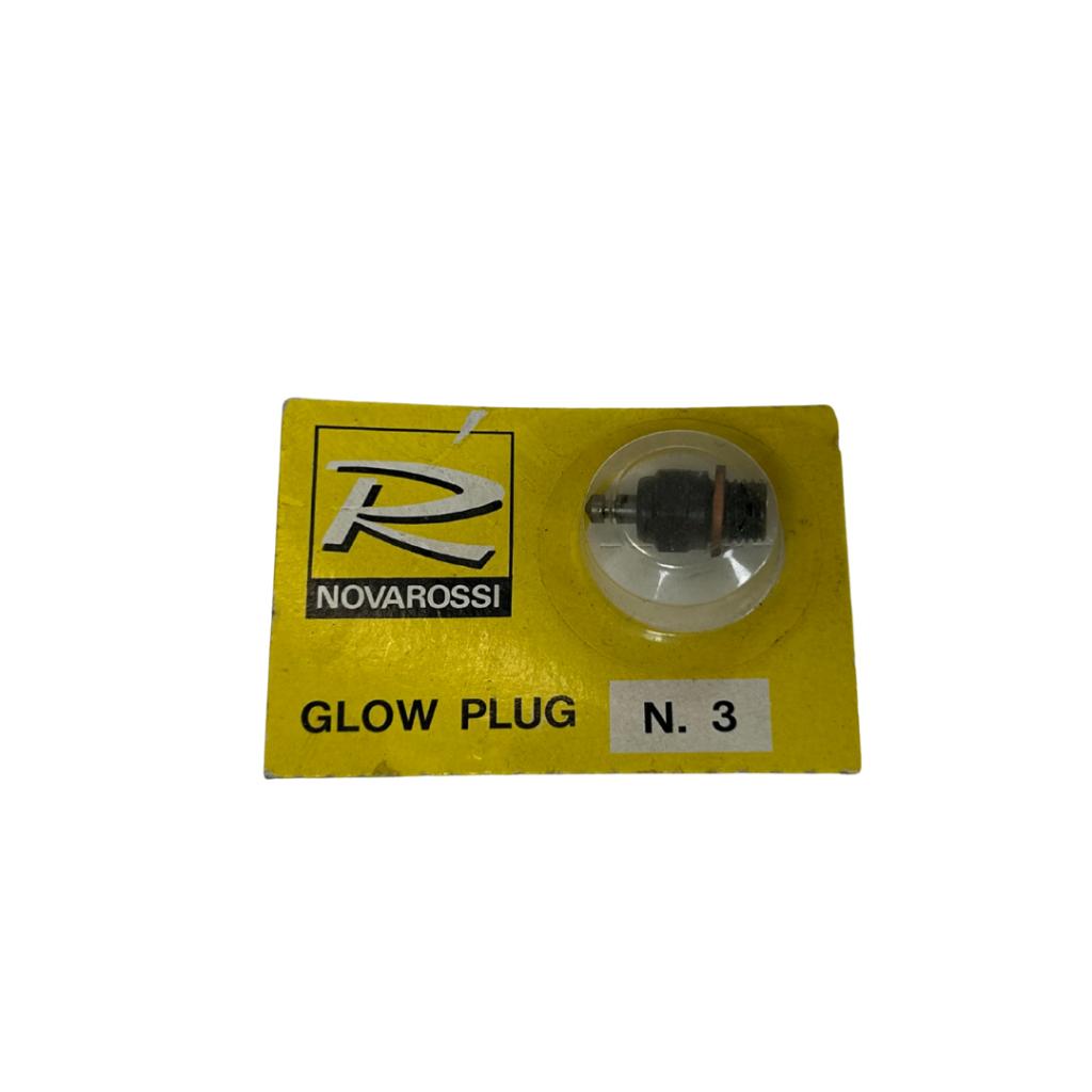 Novarossi glow plug n. 3 nieuw rc, Ophalen of Verzenden, Nieuw, Overige schalen, Onderdeel