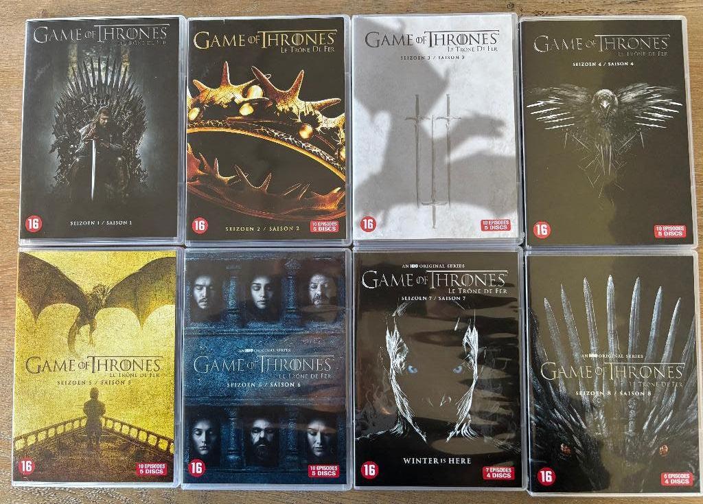 DVD Game of Thrones complete serie, Cd's en Dvd's, Dvd's | Tv en Series, Vanaf 16 jaar, Boxset, Science Fiction en Fantasy, Ophalen of Verzenden