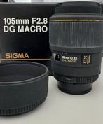 Sigma 105mm F2.8 DG EX MACRO (voor Nikon F-mount), Audio, Tv en Foto, Fotografie | Lenzen en Objectieven, Ophalen of Verzenden