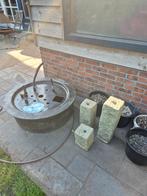 Waterpartij/ fontein, Ophalen, Zo goed als nieuw, Hardsteen, Waterornament