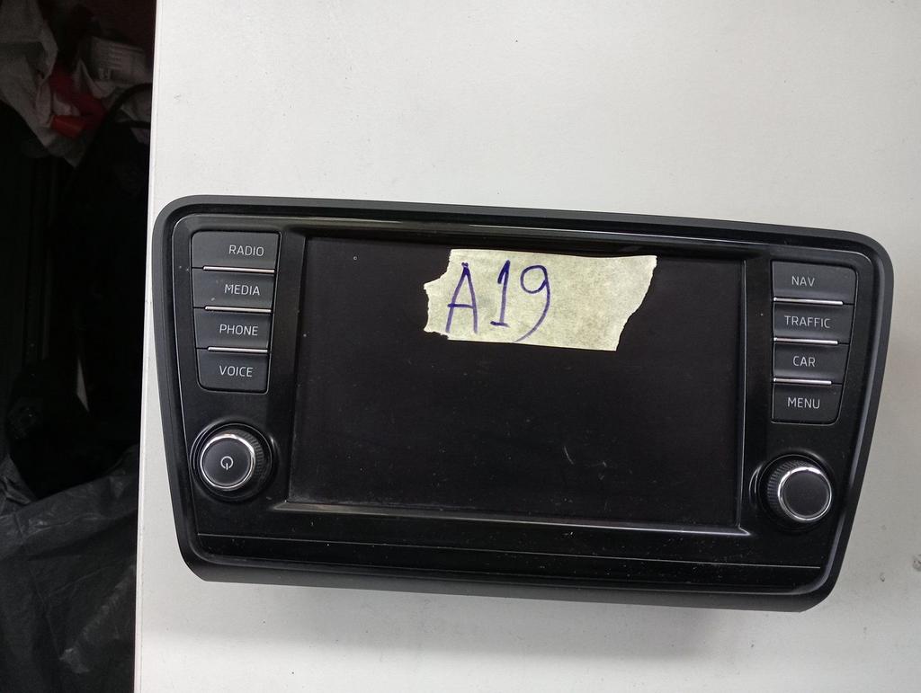 Navigatie Display Skoda Octavia Combi 5E0919606, Auto diversen, Autonavigatie, Gebruikt, -, -, Ophalen of Verzenden