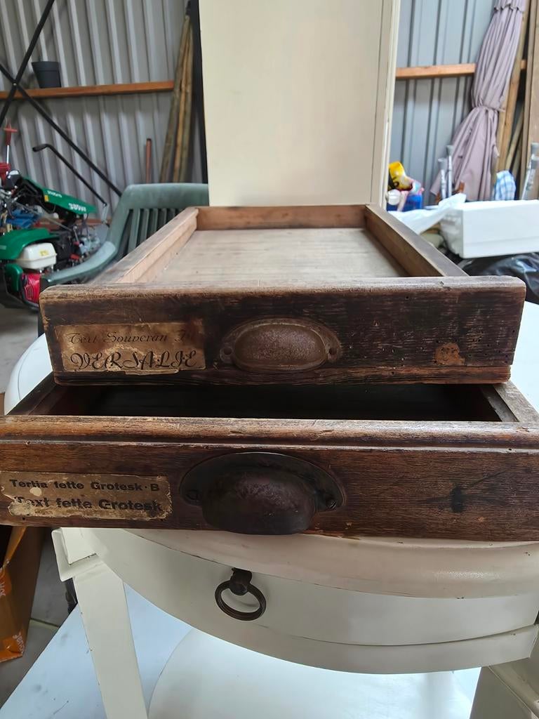 Antieke / brocante lades, Ophalen of Verzenden