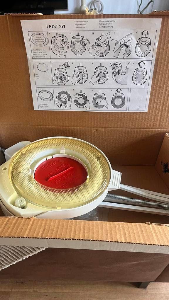 Ledu loeplamp 271 - In prima staat., Ophalen of Verzenden, Zo goed als nieuw, Loeplamp