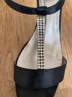 Open pumps zwart - enkelbandje - maat 40, Ophalen of Verzenden, Zo goed als nieuw