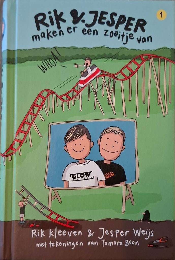 Rik & Jesper maken er een zooitje van, Ophalen, Rik Kleeven & Jesper Weijs, Zo goed als nieuw, Fictie