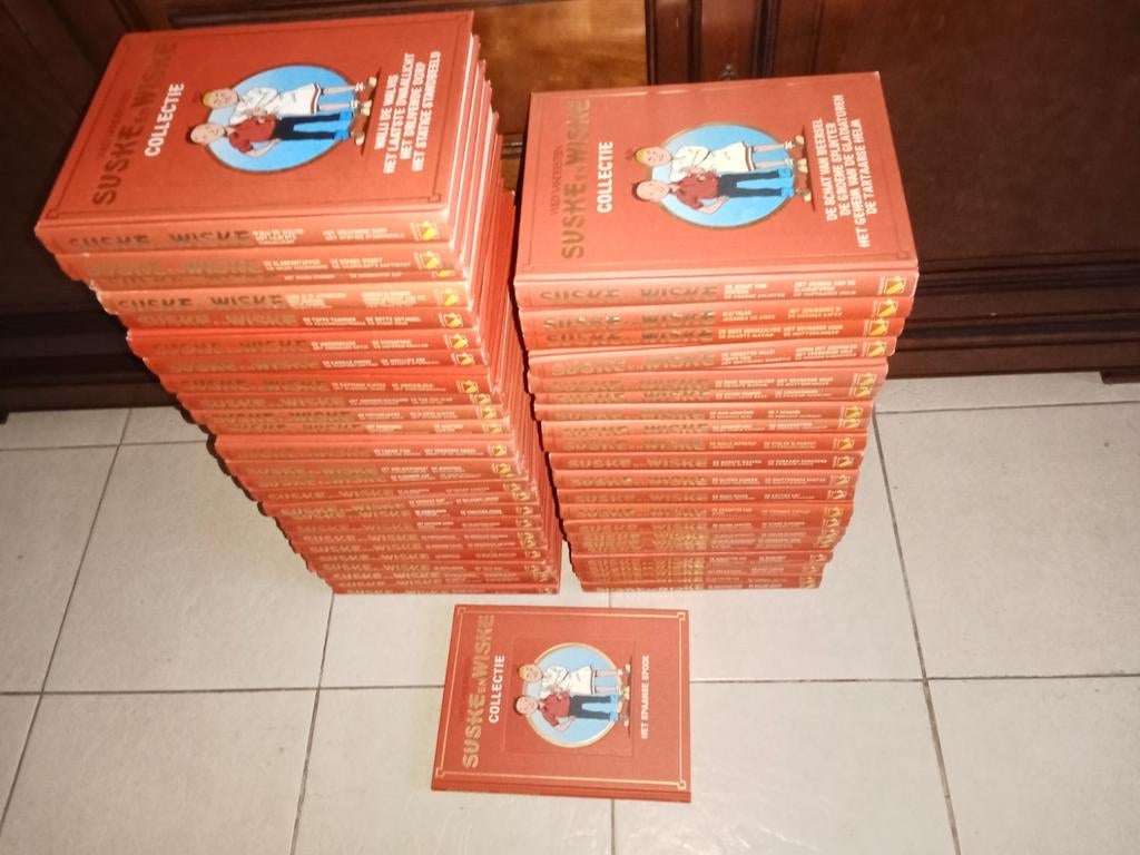 48 Suske en Wiske, Lekturama hardcovers - Goede staat, Boeken, Meerdere stripboeken, Ophalen, Gelezen, Willy Vandersteen