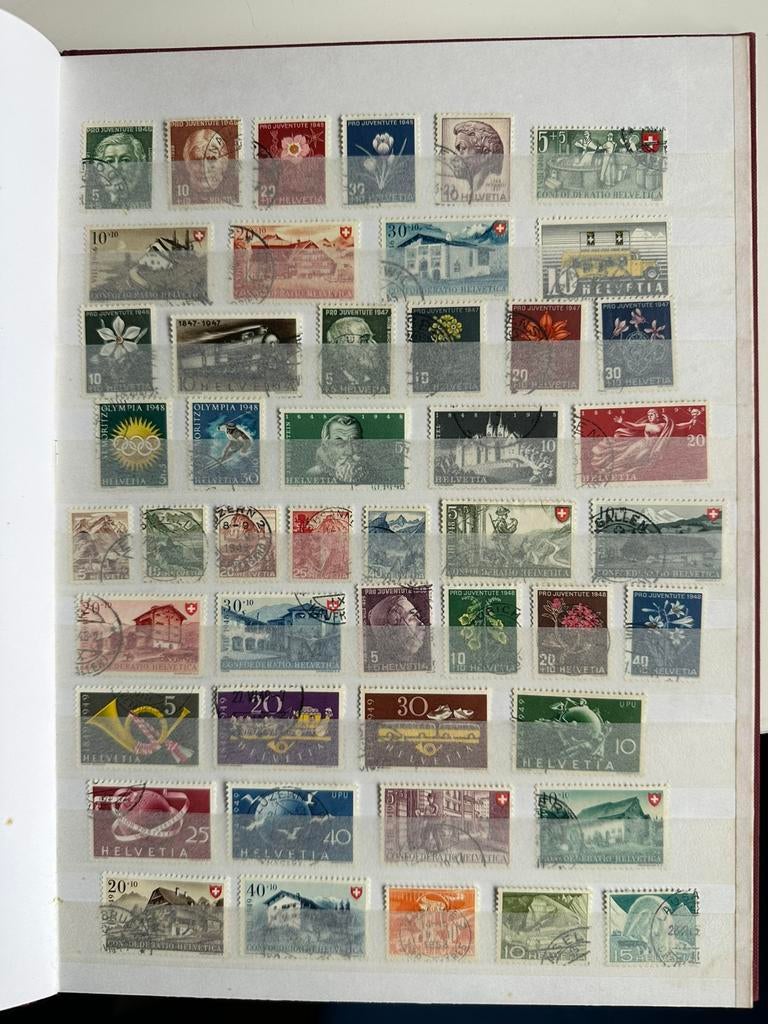 Album Zwitserland, Postzegels en Munten, Postzegels | Volle albums en Verzamelingen, Verzenden, Buitenland