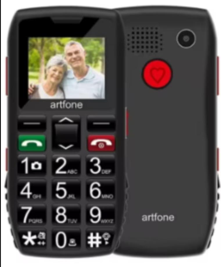 Artfone Mobiele telefoon voor senioren met dual sim, Ophalen of Verzenden, Nieuw