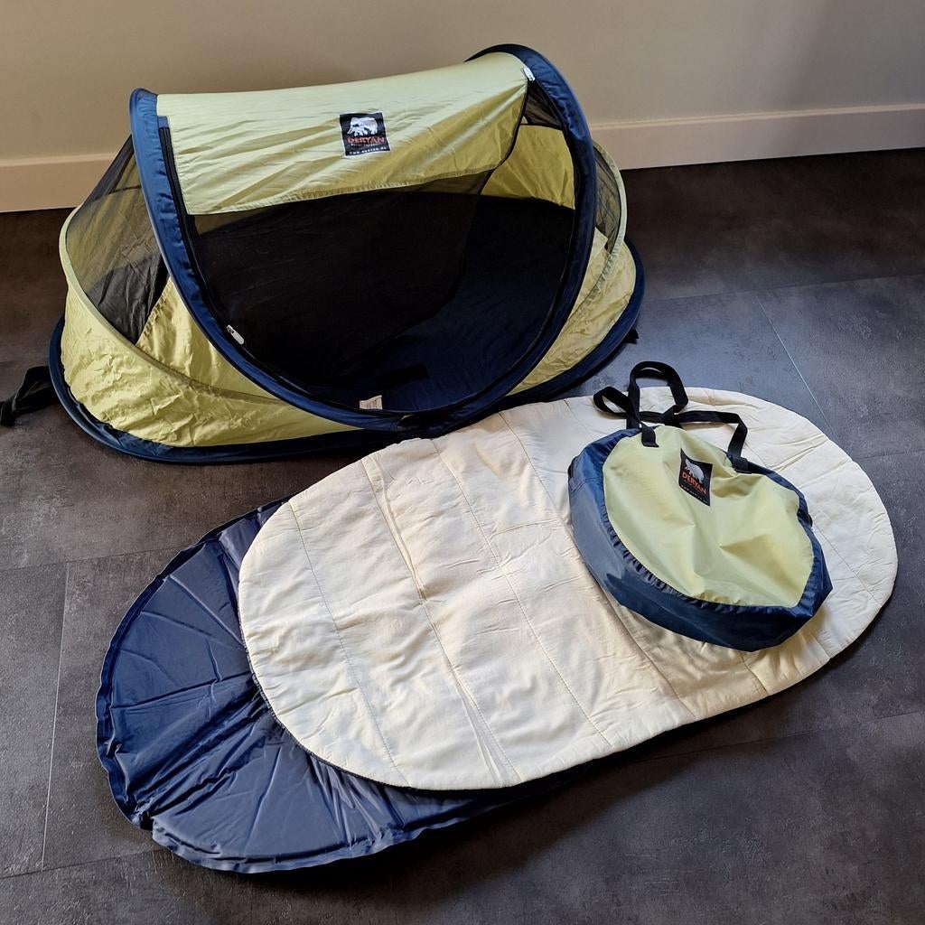 Deryan camping (reis) bed baby, Ophalen