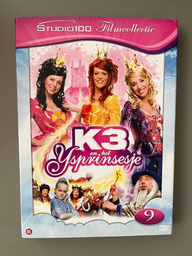 K3 en het ijsprinsesje, Cd's en Dvd's, Ophalen, Avontuur, Gebruikt, Alle leeftijden
