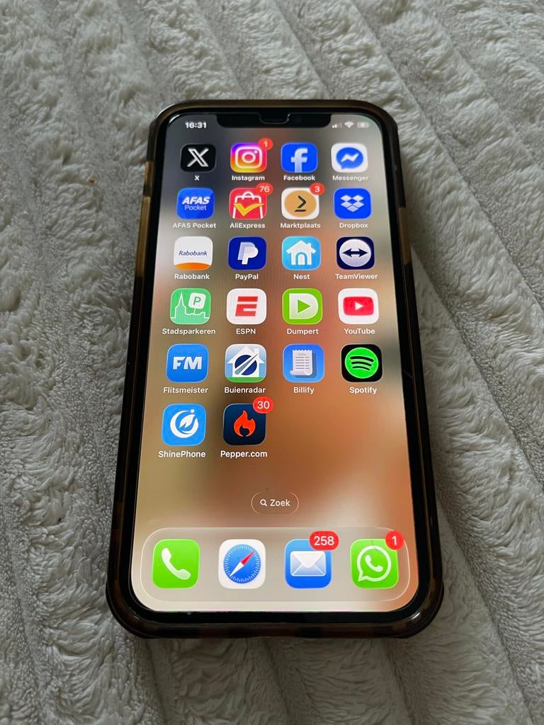 iPhone 12 Pro 256 GB gold, Telecommunicatie, Mobiele telefoons | Apple iPhone, 256 GB, Zo goed als nieuw, Zonder simlock, Zonder abonnement