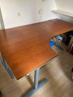 Ikea Galant hoekbureau, Huis en Inrichting, Bureaus, Ophalen, In hoogte verstelbaar, Gebruikt, Bureau