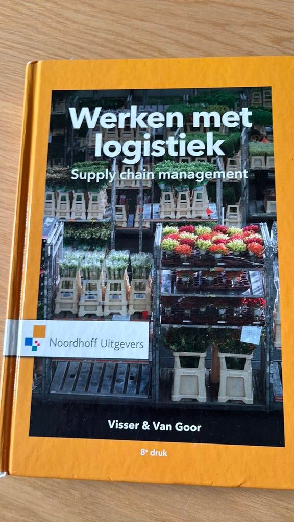 Werken met logistiek - Visser & Van Goor, Boeken, Economie, Management en Marketing, Gelezen, Management, Ophalen of Verzenden