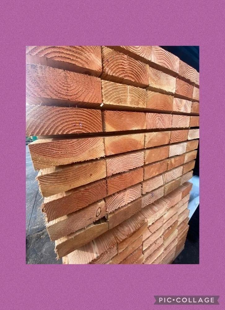 DOUGLAS HOUT | Paal | Balk | Regel, Tuin en Terras, Overkappingen, Nieuw, Veranda, Ophalen of Verzenden