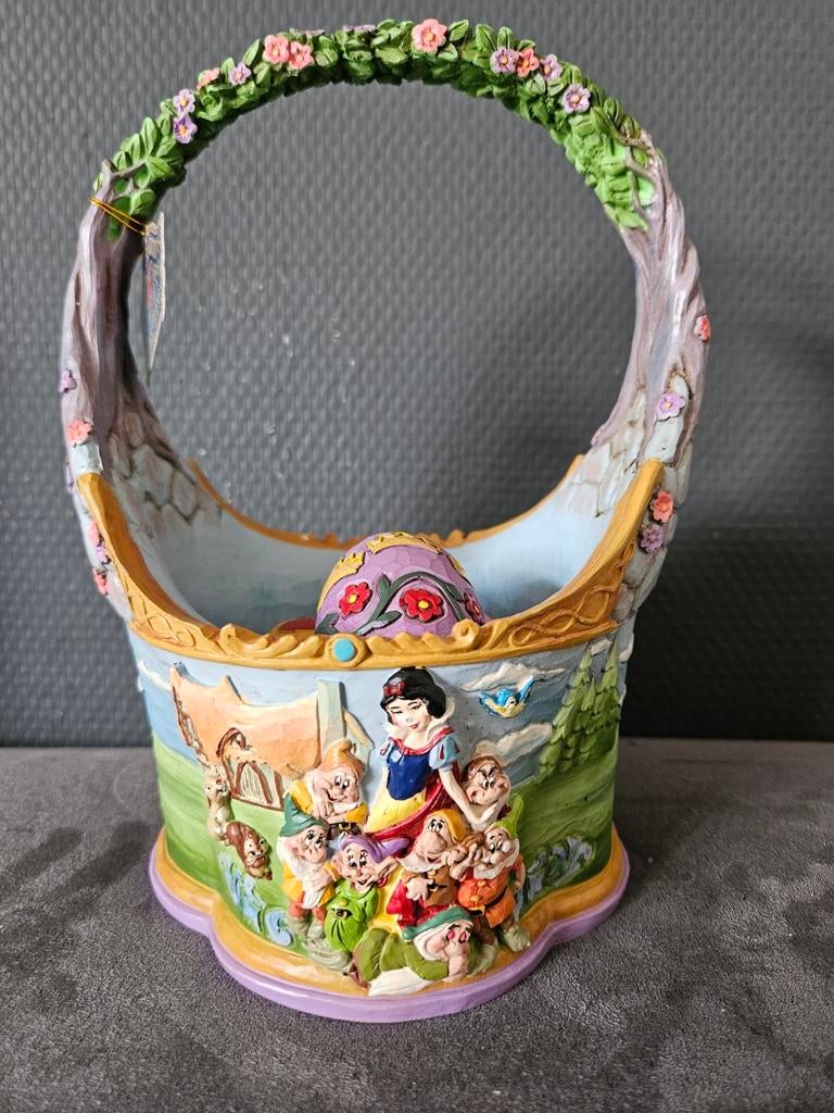 Disney Traditions Sneeuwwitje mandje, Disney, Beeldje of Figuurtje, Nieuw, Disney