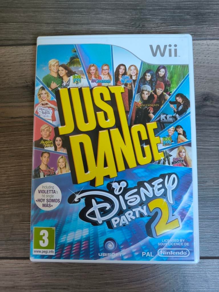 Just Dance Disney Party 2 - Wii (Inclusief Violetta), Spelcomputers en Games, Games | Nintendo Wii, Muziek, Eén computer, Ophalen of Verzenden