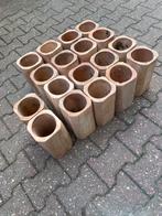 Terracotta Kokers - Tuin Decoratie BIEDEN!, Tuin en Terras, Ophalen, Gebruikt, Vierkant, Binnen