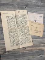 Duitse Feldpost met anzichtkaart vanuit bucharest WW2, Verzamelen, Ophalen of Verzenden, Landmacht, Duitsland, Overige typen