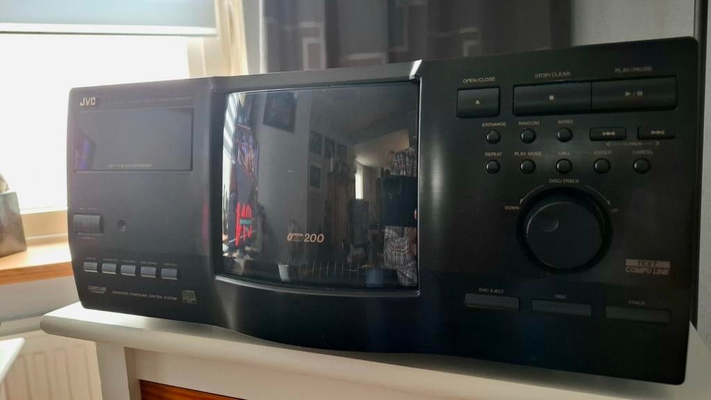 200 cd wisselaar: JVC XL-MC334BK, Audio, Tv en Foto, Cd-spelers, Ophalen, Gebruikt, JVC, Wisselaar