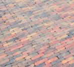 Gratis betonklinkers bont waalformaat +/- 60m2, Ophalen of Verzenden, Beton, Klinkers
