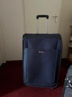 Koffer Carlton groot donkerblauw 75x48x28cm, Gebruikt, 45 tot 55 cm, 70 cm of meer, Zacht kunststof