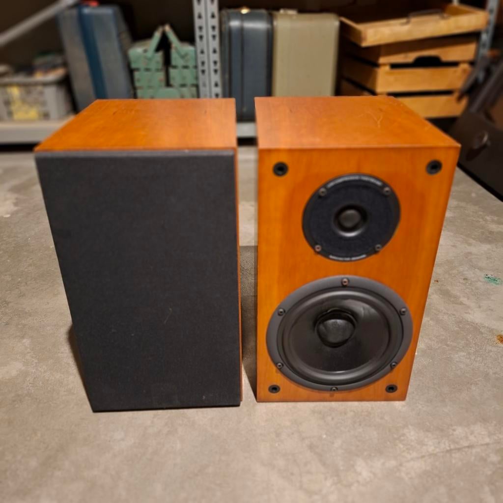 AudioVector boekenplank speakers, Ophalen, Gebruikt, Front, Rear of Stereo speakers, Overige merken