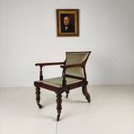 Zeldzame Victoriaanse fauteuil J. Alderman, Londen, Ophalen of Verzenden