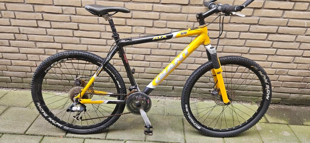 Giant allu mtb opknapper., Fietsen en Brommers, Fietsen | Mountainbikes en ATB, Ophalen, Gebruikt, Giant