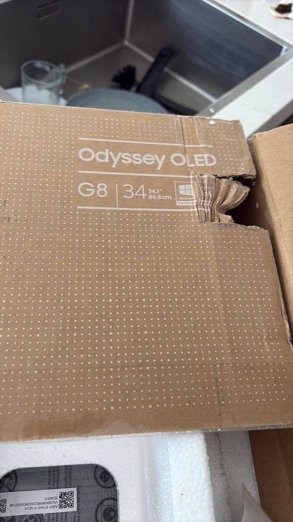 Samsung odyssey oled g8 34 inch (mp209), Computers en Software, Monitoren, Ophalen, Zo goed als nieuw, Quad HD (2K), 151 t/m 200 Hz