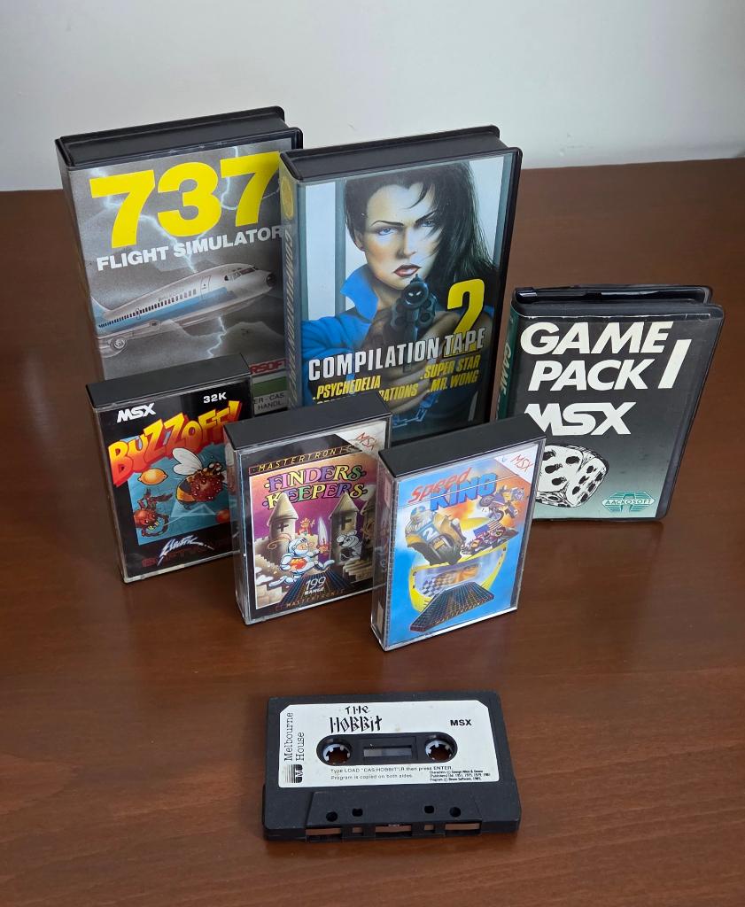 MSX - diverse originele tape games, Computers en Software, Vintage Computers, Verzenden, MSX