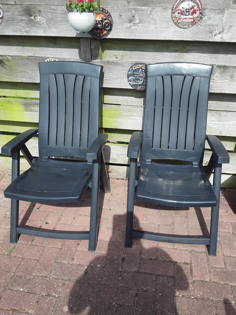 3x jardin tuinstoelen, Ophalen of Verzenden, Zo goed als nieuw, Kunststof