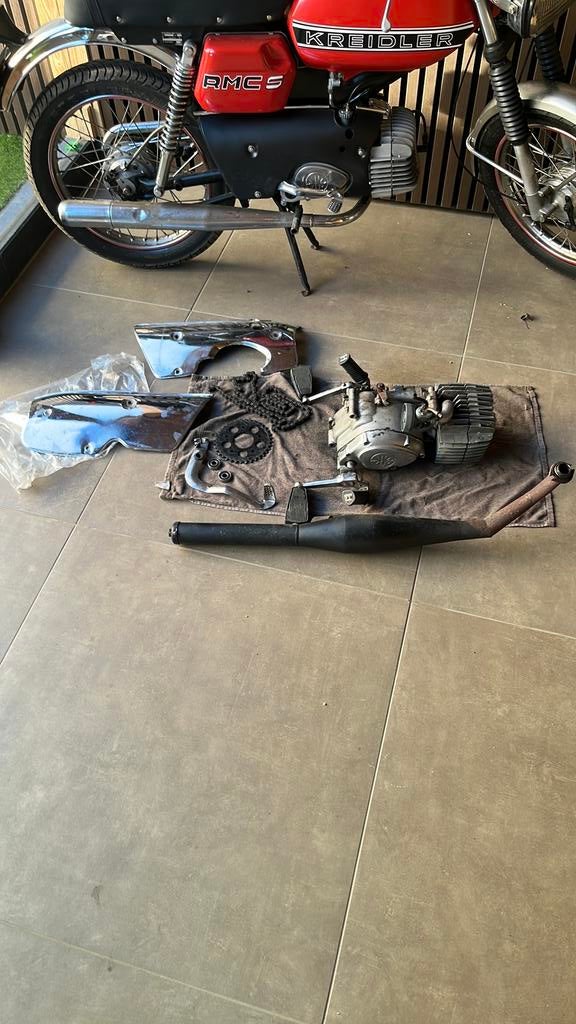 Te koop 4 bak kreidler, Fietsen en Brommers, Ophalen, Gebruikt, Blok