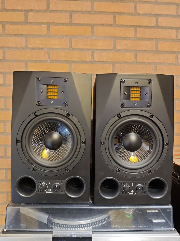 ADAM A7X active studio monitoren set, Ophalen, 120 watt of meer, Front, Rear of Stereo speakers, Overige merken