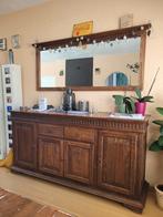 koloniaal dressoir, Huis en Inrichting, Kasten | Dressoirs, Ophalen, Gebruikt, 50 tot 75 cm, 150 tot 200 cm