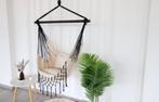 Hangstoel beige, Wit, Stof, Nieuw, Ophalen of Verzenden