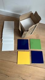 Geglazuurde wandtegels 15x15 cm +- 1m2, Doe-het-zelf en Verbouw, Tegels, Ophalen, Minder dan 20 cm, Zo goed als nieuw, Minder dan 5 m²