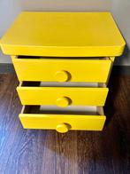Ikea Mammut: vintage MDF ladekastje, in de kleur okergeel, Ophalen, Overige materialen, Minder dan 50 cm, Gebruikt