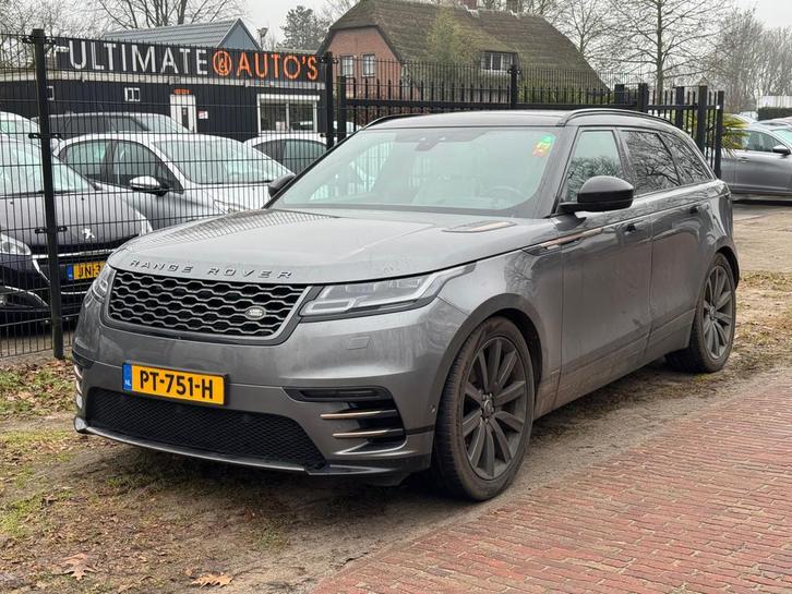 Land Rover Range Rover Velar 3.0 V6 AWD MOTORSCHADE, EXPORT, Auto's, Land Rover, Bedrijf, Te koop, 360° camera, 4x4, ABS, Adaptive Cruise Control