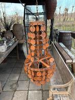 Stoere roest schijfjeslamp, Ophalen, 50 tot 75 cm, Nieuw, Nvt