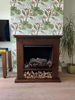 Open haard, Ophalen, Gebruikt, Inbouwhaard, Houthaard