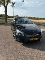 Mercedes-Benz A-Klasse A180 1.6 Blue EFF Aut7 2014 Zwart, Auto's, 65 €/maand, 4 cilinders, Leder en Stof, 1200 kg