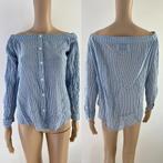 Dames Airdate bloes blouse blauw strepen katoen top maat S, Kleding | Dames, Airdate, Blauw, Ophalen of Verzenden, Zo goed als nieuw