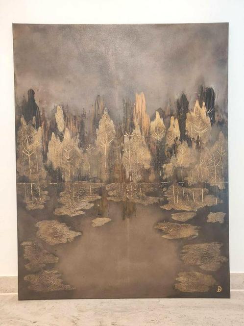 schilderij, Antiek en Kunst, Kunst | Schilderijen | Abstract, Ophalen