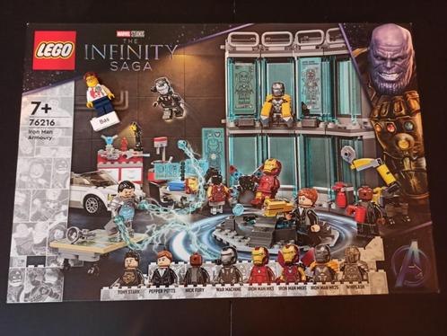 *NIEUW* 2x Lego 76216 Iron Man Armory, Kinderen en Baby's, Speelgoed | Duplo en Lego, Nieuw, Lego, Complete set, Ophalen of Verzenden