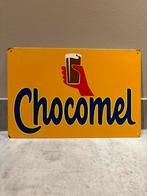 Nieuw metalen wandbordje merk Chocomel Mancave Bar Café, Verzamelen, Merken en Reclamevoorwerpen, Ophalen of Verzenden, Zo goed als nieuw