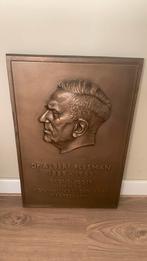 KLM plaquette Albert Plesman., Ophalen of Verzenden, Zo goed als nieuw, Schaalmodel