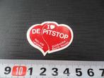 sticker I love de pitstop cafetaria guus & ria baarle-nassau, Verzamelen, Ophalen, Zo goed als nieuw