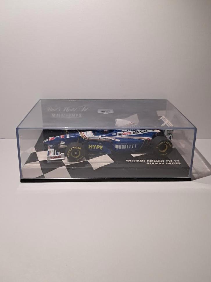 Minichamps Williams Renault F1 1:43, Hobby en Vrije tijd, Modelauto's | 1:43, Zo goed als nieuw, Auto, MiniChamps, Ophalen of Verzenden