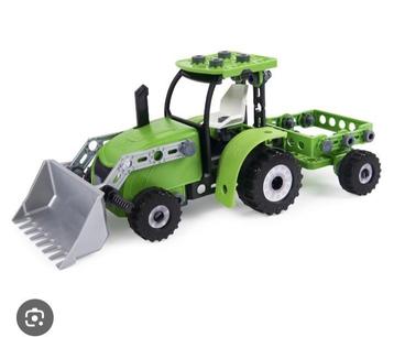 Meccano traktor met voorlader beschikbaar voor biedingen