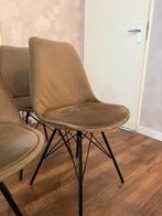 Kick Velvet Kuipstoelen Taupe, Ophalen, Zo goed als nieuw, Overige kleuren